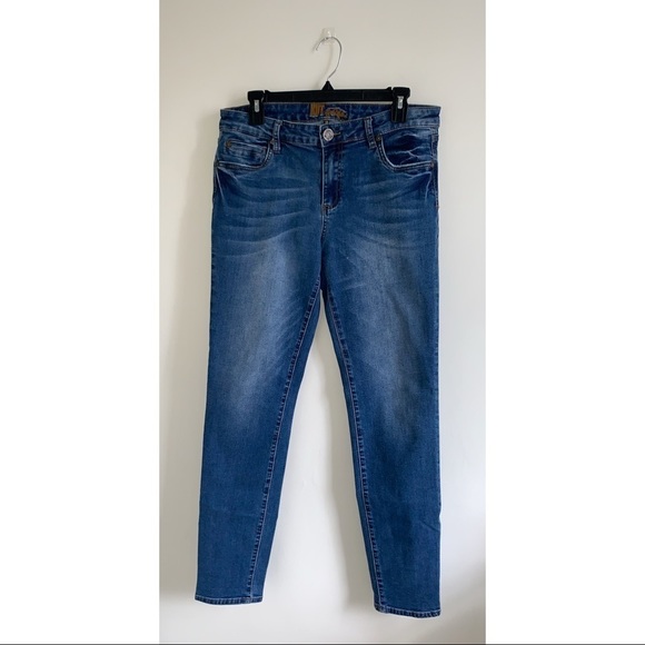 Kut from the Kloth Dark Wash Skinny Jeans - Picture 2 of 7